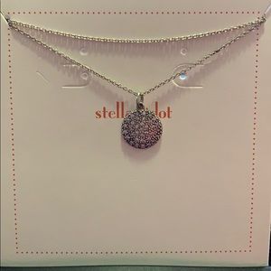 Stella & Dot Silver Necklace